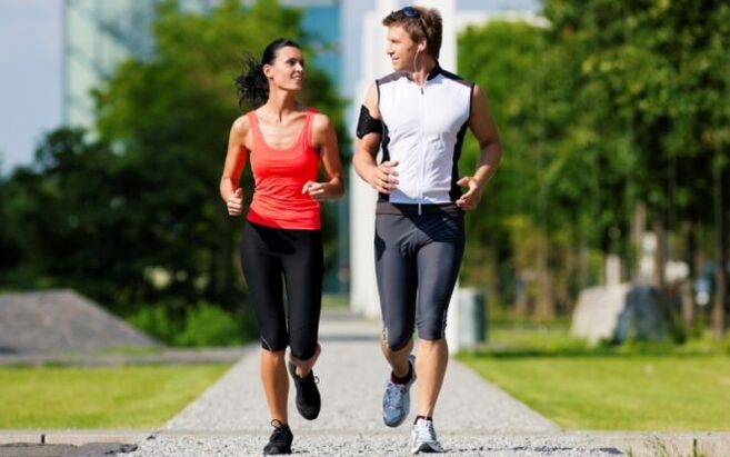 Jogging for varicose veins